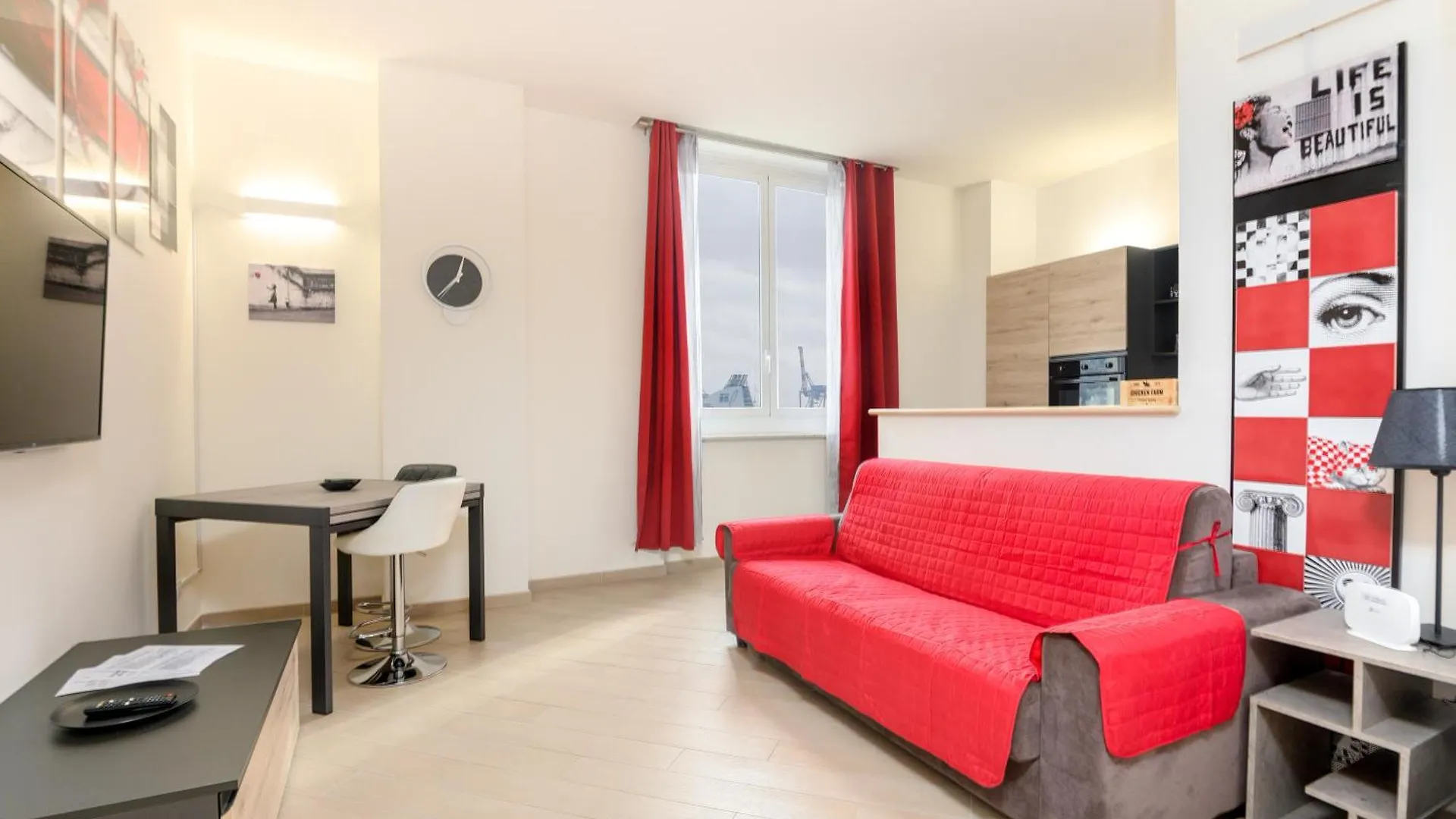 293 - La Casa Del Porto Luxury, Il Tuo Alloggio A Genova A Pochi Passi Dal Porto - Parcheggio Privato
